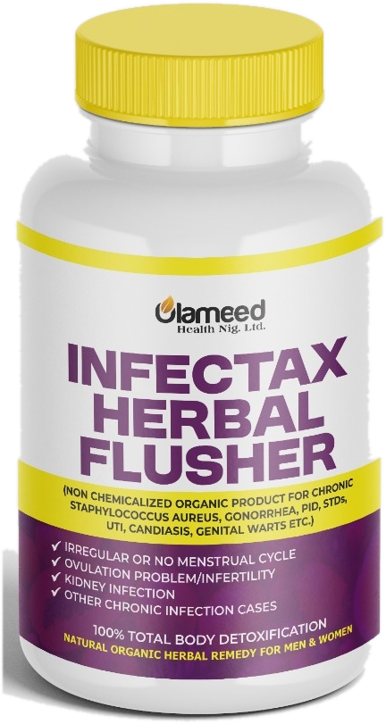 INFECTAX Herbal Flusher bottle — free gift